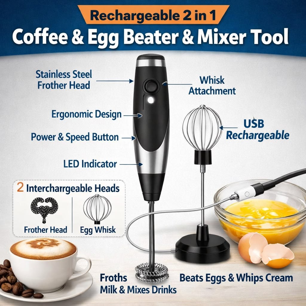 RAF - 3-in-1 Electric Whisk [ FREE SHIPPING ]